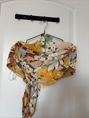 Floral Multicolor Women's halter top